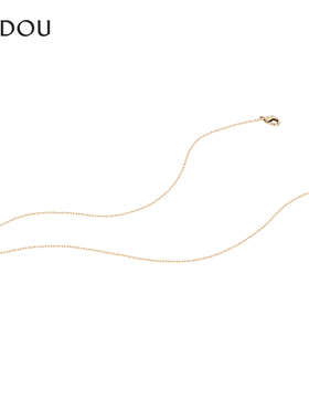 阿吉豆合金锆石项链时尚精致优雅