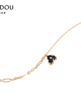 阿吉豆AJIDOU项链女迪士尼联名款个性优雅爱心时尚颈链颈链锁骨链