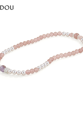 阿吉豆AJIDOU手串石英岩玉国风