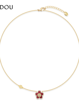 AJIDOU阿吉豆项链女款简约休闲锁骨链短颈链