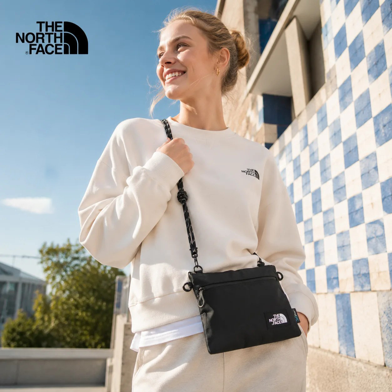 North Face 2026 Spring and Summer New Bags Men's and Women's Crossbody Bags Casual Shoulder Handbags