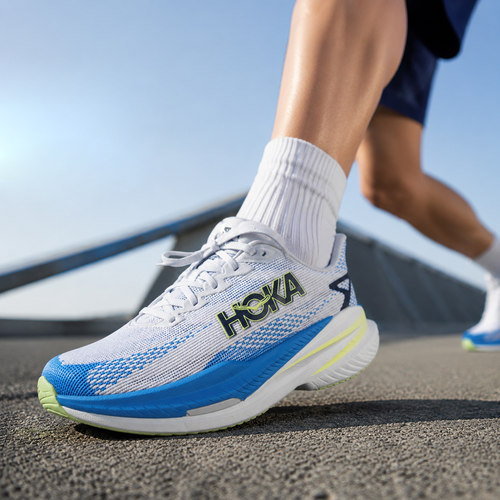 HOKA官方正品跑步鞋男 26新款Mach X 3马赫3缓震透气运动鞋训练鞋 - 图0