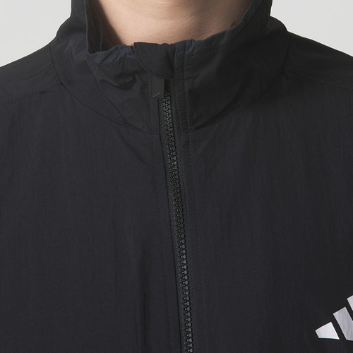 Adidas阿迪达斯秋季新款男运动服休闲立领夹克透气宽松外套KA1265 - 图2