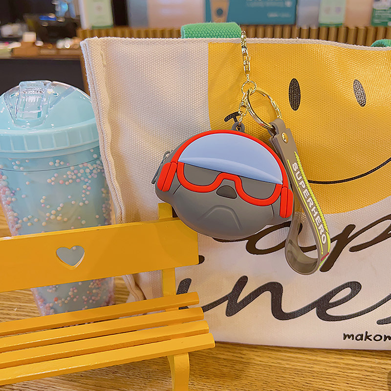 法斗新款儿童可爱卡包钱包零钱包 格仔森林创意零钱包