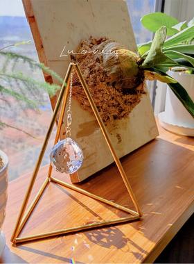 水晶彩虹制造机阳光捕手家居桌面摆件房间装饰梦幻情侣圣诞礼物