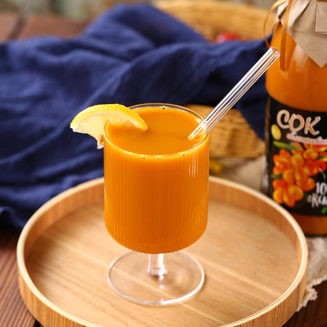 Sea buckthorn juice concentrated juice drink imported from Russia