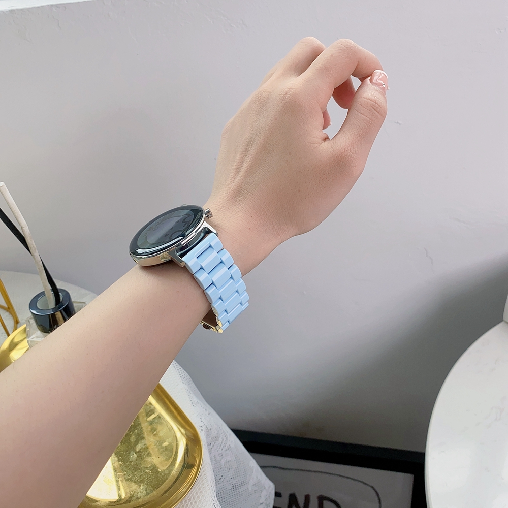 适用三星Galaxy Watch654手表表带苹果iwatch789小米S3 S2 S1树脂-图3