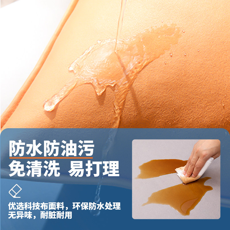 科技布抱枕客厅沙发大号抱枕套现代轻奢靠垫皮高档防水腰靠背床头,淘宝优惠券,粉丝福利购,淘宝优惠卷