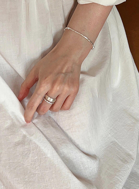 s925纯银海星戒指小众设计感高级