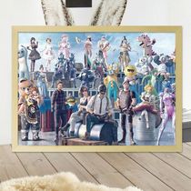 Peace Elite Jigsaw Puzzle With Wood Frame Custom Friends Bestie Festival Birthday Gift-giving Children Students Puzzle Toys