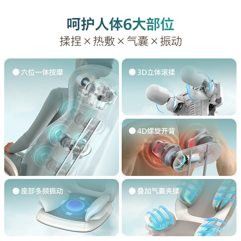 飞利浦背部腰部颈部多功能肩颈按摩器揉捏热敷办公室家用按摩靠垫,淘宝优惠券,粉丝福利购,淘宝优惠卷