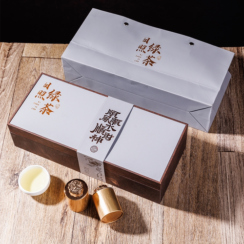 山东日照绿茶2026新茶特级茶叶礼盒装春茶高山栗香豆香官方旗舰店 - 图3