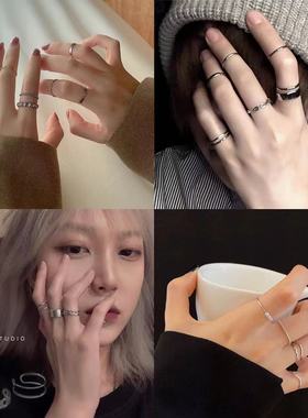 女s925银ins不掉色高级戒指