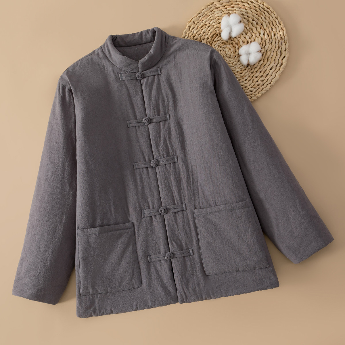 棉花内胆贴身棉袄男冬季内穿夹棉棉衣爸爸居家防寒保暖棉服棉外套,淘宝优惠券,粉丝福利购,淘宝优惠卷