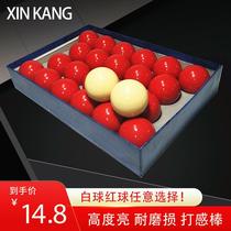 Crystal Snooker billiard ball with primary and secondary ball crystal red ball snooze gameball loose snooker ball