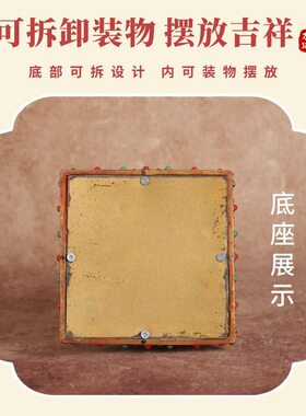 红金黄纯铜菩提塔佛塔摆件室内供奉用品舍利塔装饰供奉宝塔摆件