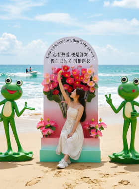 商场简约玻璃钢向日葵花束摆件