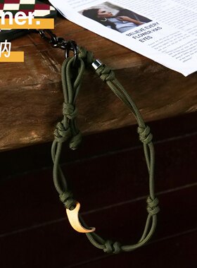 Inner.因内 结结相扣腕带挂绳创意彩色手工小众多功能手机绳定制