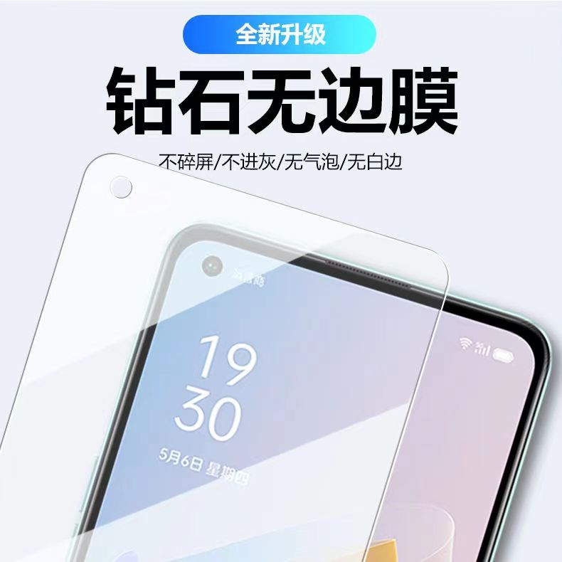 oppoa96钢化膜oppo965g手机膜a96oppopfum10全屏ppoa高清oρpoa新款oppa水凝0pp0opρoa蓝光opa贴膜pfum适用a-图0