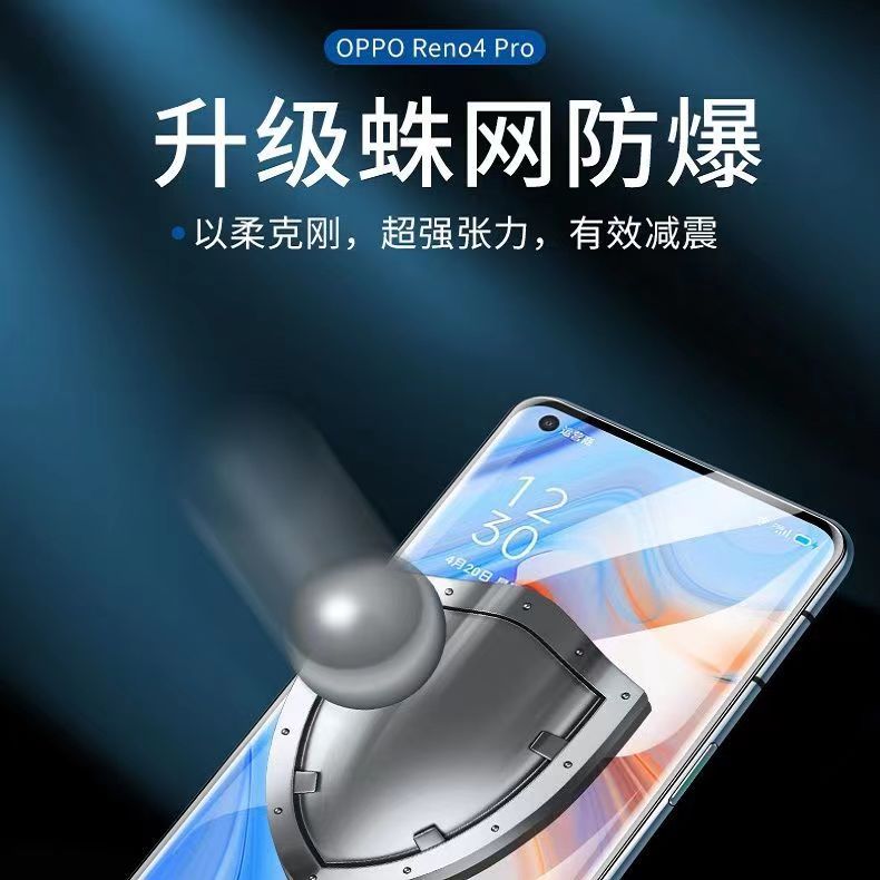 opporeno8手机膜reno十Pro水凝oppo钢化膜reon85g新款opρoreno5g全屏opooreno高清opporen+opro适用opopreno - 图1