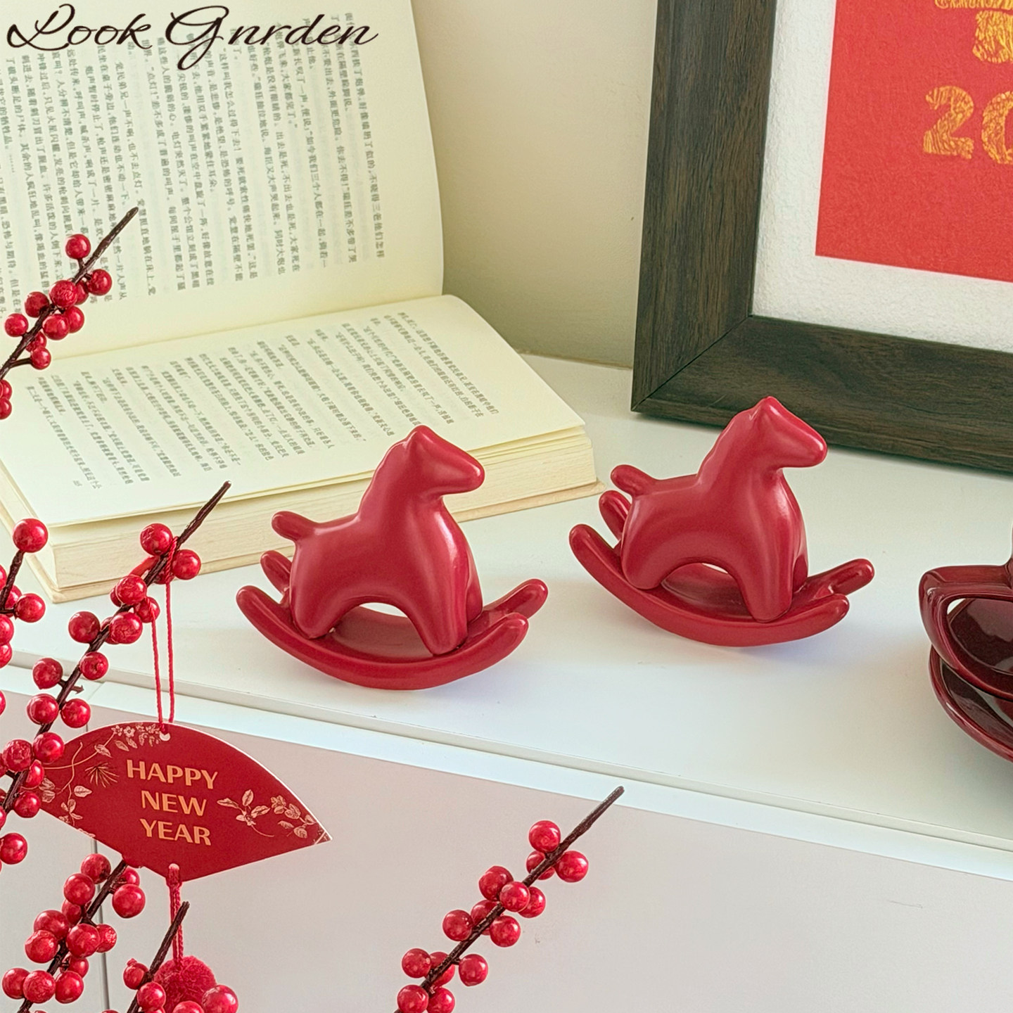 陶瓷小马茶宠摆件摇摇马茶道文玩茶桌办公桌马年可爱装饰工艺品,淘宝优惠券,粉丝福利购,淘宝优惠卷