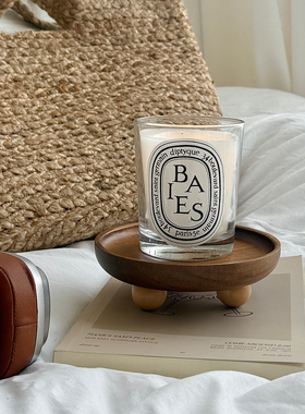 实木首饰收纳托盘香薰玄关项链珠宝化妆饰品置物架珠盘摆件展示盘