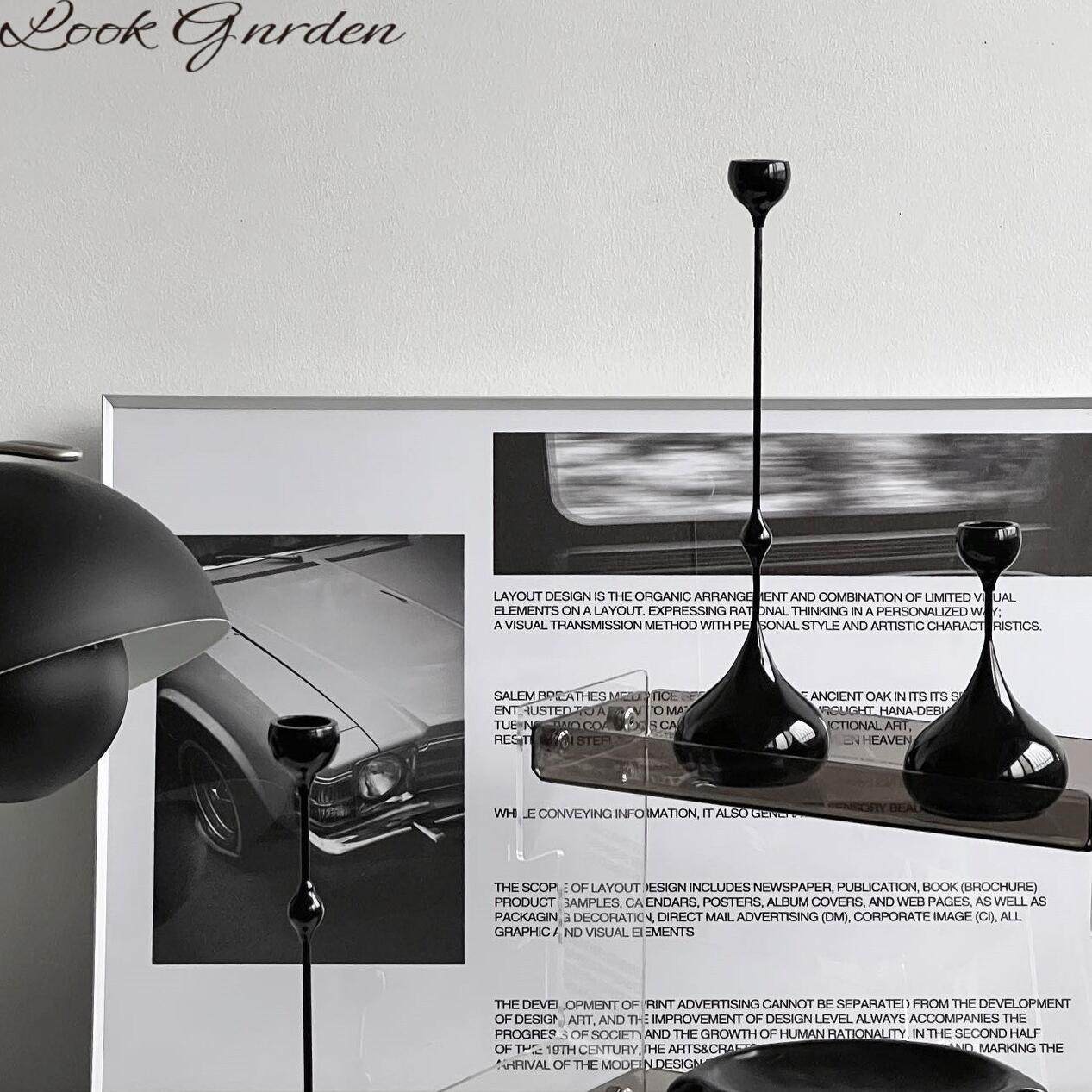 水滴烛台香薰蜡烛家用烛光晚餐道具浪漫摆件蜡烛台座餐桌装饰品,淘宝优惠券,粉丝福利购,淘宝优惠卷