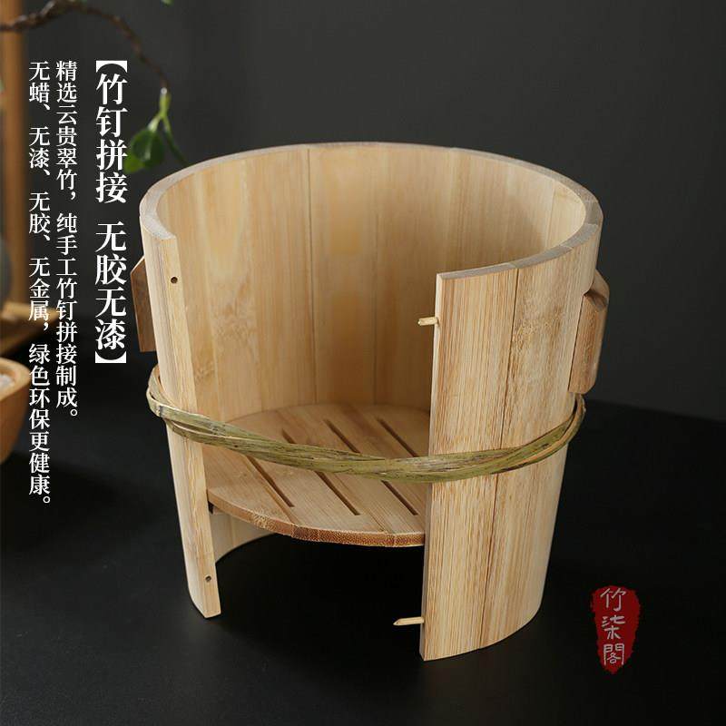 纯手工老式竹编竹根竹桶蒸甑家用全竹子煮米饭木桶蒸饭竹子蒸饭桶,淘宝优惠券,粉丝福利购,淘宝优惠卷