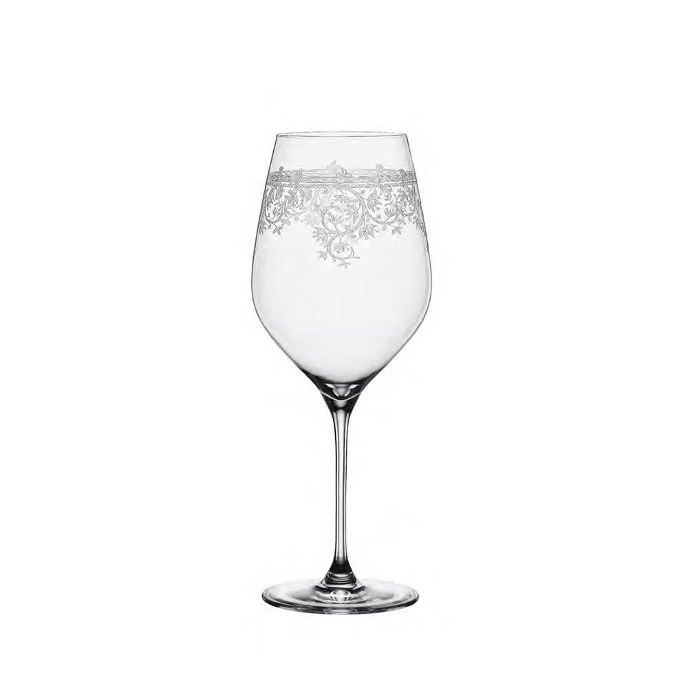 德国进口Spiegelau水晶玻璃红酒杯 雕花刻花葡萄酒杯香槟杯高脚杯 - 图1