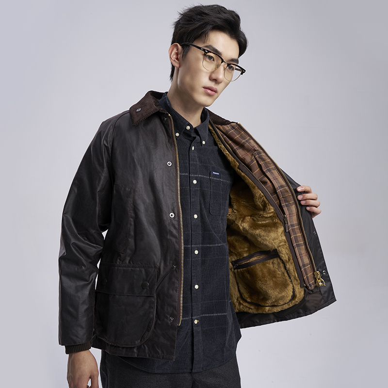 Barbour Warm Pile Waistcoat Zip Liner经典男士秋冬背心-图2