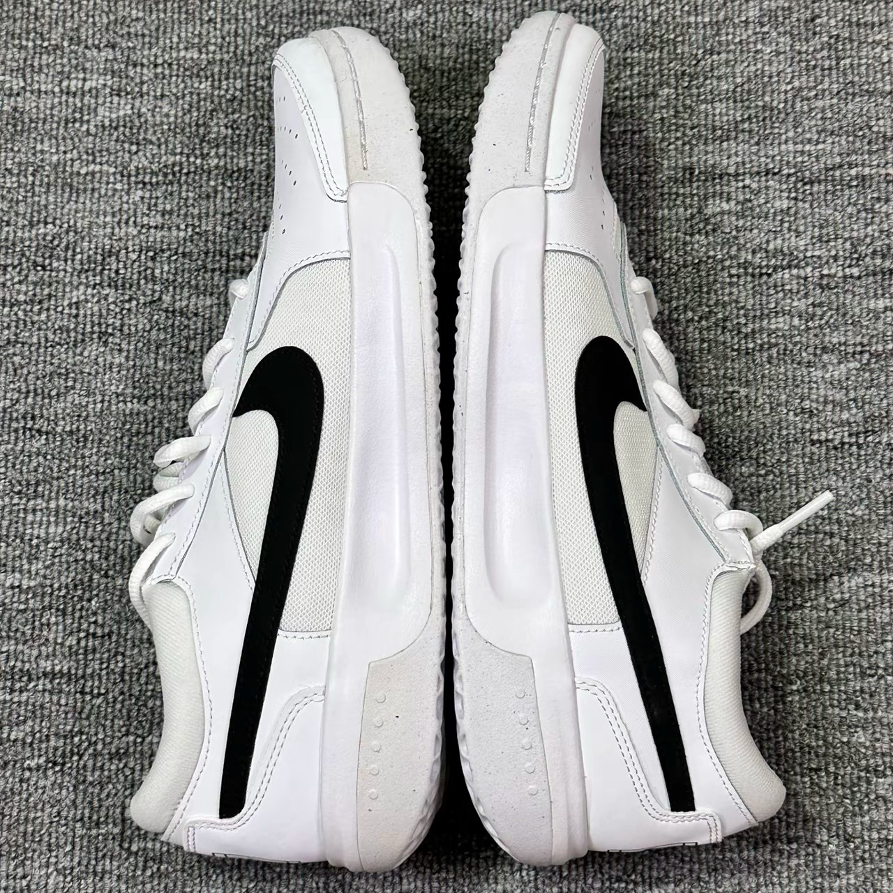 耐克Nike Court Zoom Lite 3低帮网球鞋男款白灰DV3258-101 - 图3