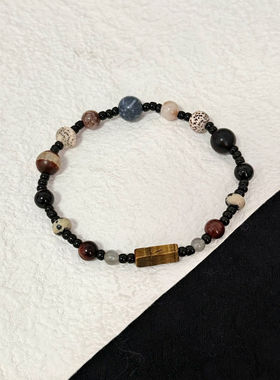 高颜值串珠手链中式小众设计