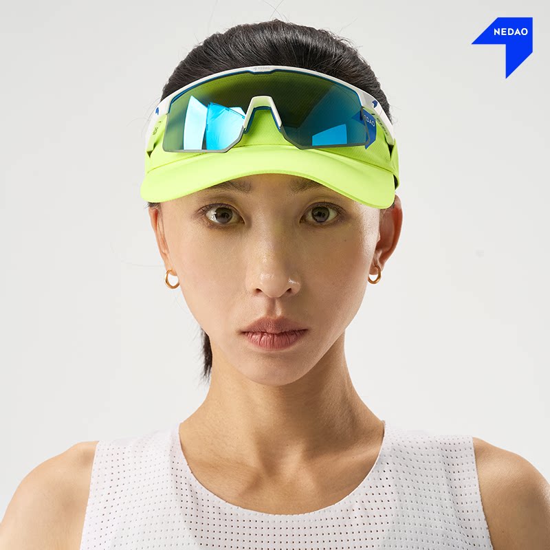 内道空顶帽春夏跑步速干调节扣户外越野马拉松男女跑步遮阳帽