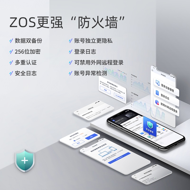 【顺丰快递】极空间z4pro 8G标准版 nas存储服务器 个人私有云存储盘 家庭数据局域网共享盘4K蓝光杜比影视 - 图1