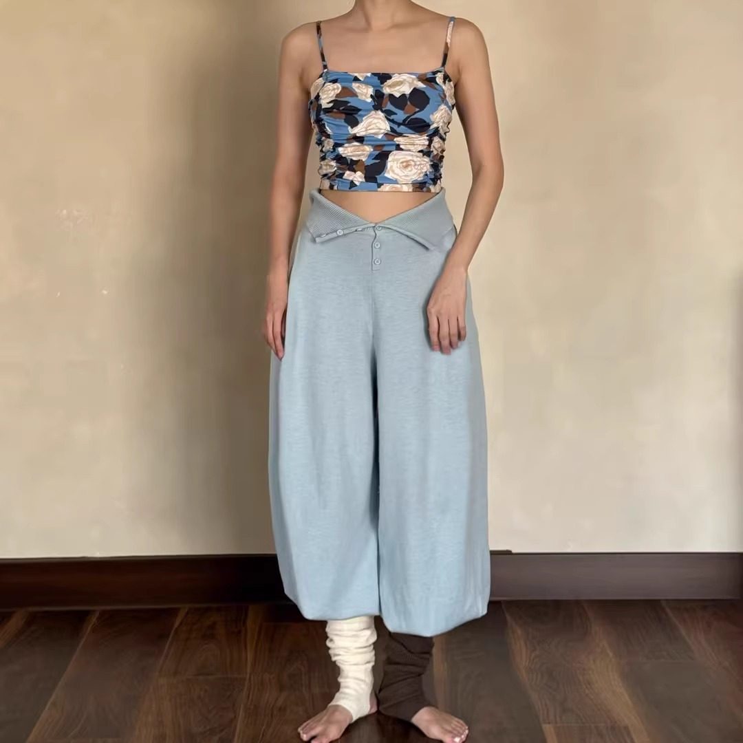 kokoyaya运动裤秋冬女休闲裤2025新款宽松跑步健身长裤直筒收口,淘宝优惠券,粉丝福利购,淘宝优惠卷