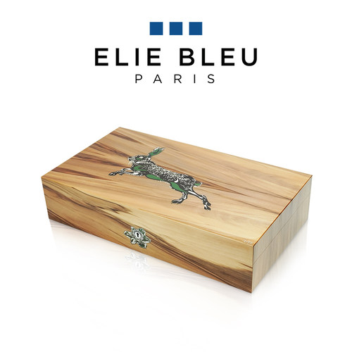 ELIE BLEU生肖兔年110支装高级古巴雪茄保湿盒大容量全球限量88个 - 图1