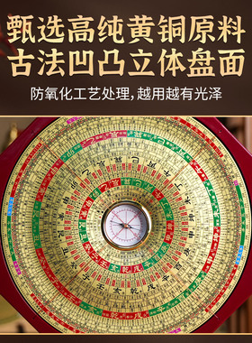 八寸四水归堂凹凸藏风纳水三合盘