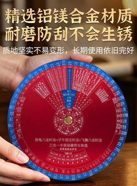 专利款灵龟八法与子午流注盘