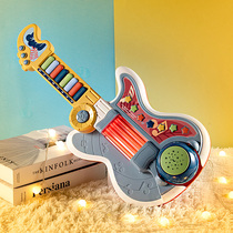 High-end Musical Instruments Toys Small Electric Guitar Special Children Boy Can Play Enlightenment One Year Old 4 Baby 1 Emulation more than three
