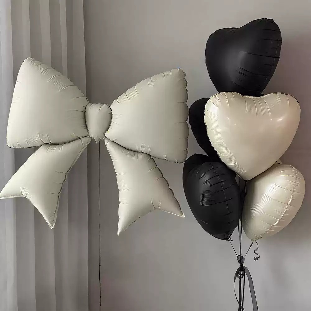 女孩女童生日布置ins风大号蝴蝶结气球派对装饰场景拍照儿童宝宝,淘宝优惠券,粉丝福利购,淘宝优惠卷