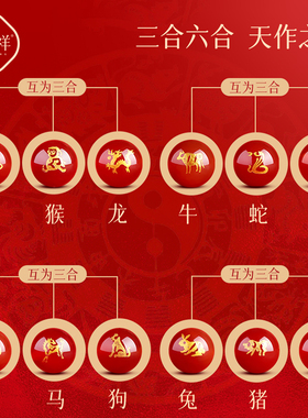 【普陀山直发】本命年三合手串