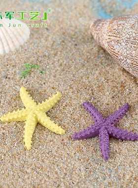 新款直销微景观摆件 地中海风格 树脂带刺 海星微景观摆件 创意树