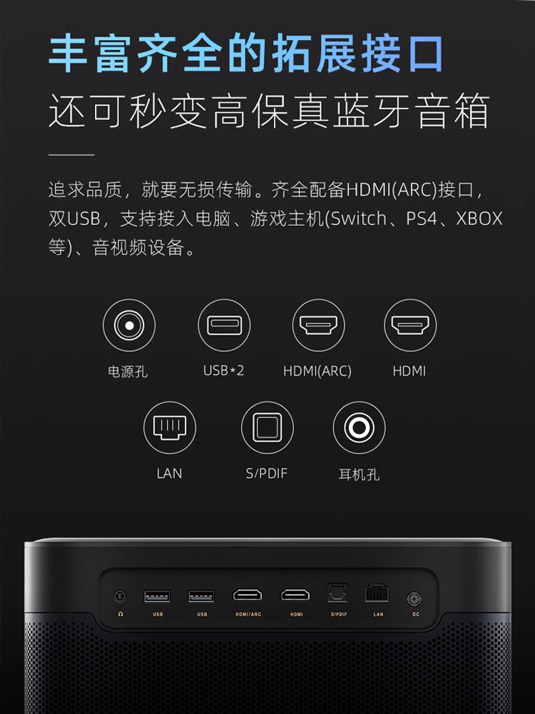  当贝讯硕投影机