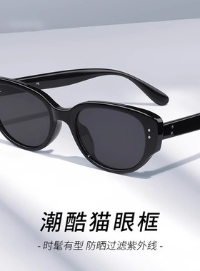 LESCA雪地猫眼防紫外线墨镜女