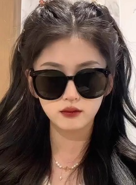 gm新款墨镜男士大框大脸显瘦痞帅偏光防紫外线太阳镜女潮近视眼镜
