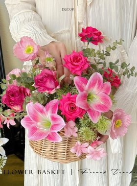高级感逼真轻奢风装饰仿真花摆件