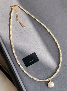 VIAStudio馒头珍珠项链