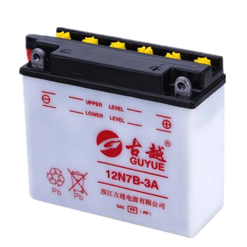 通用摩托车电瓶12V5A7A9A加水型蓄电池国产进口车原装大容量电池-图2