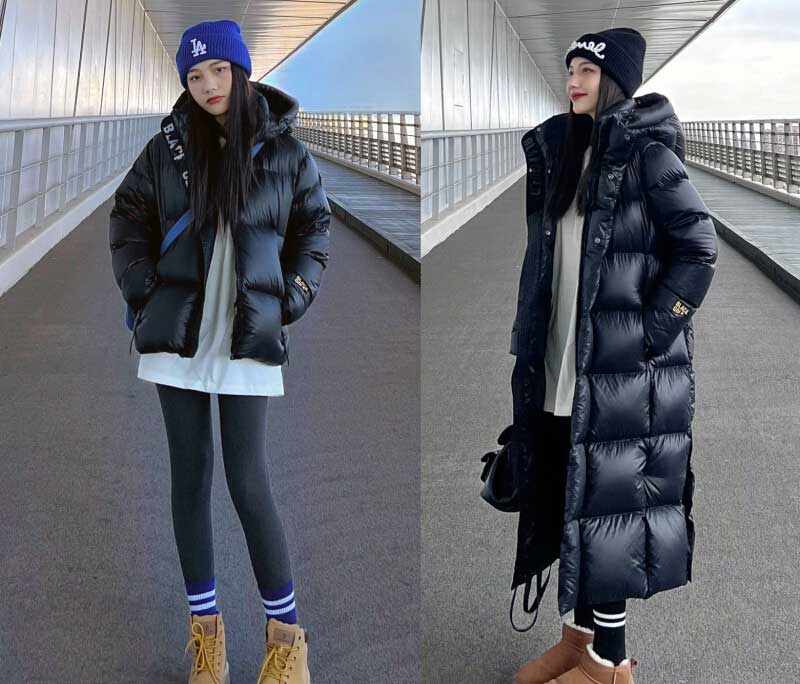 反季黑金羽绒服休闲外套