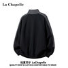 La Chapelle American Retro Sports Stand Collar Jacket Men's 2026 Autumn New Striped Loose Baseball Jacket